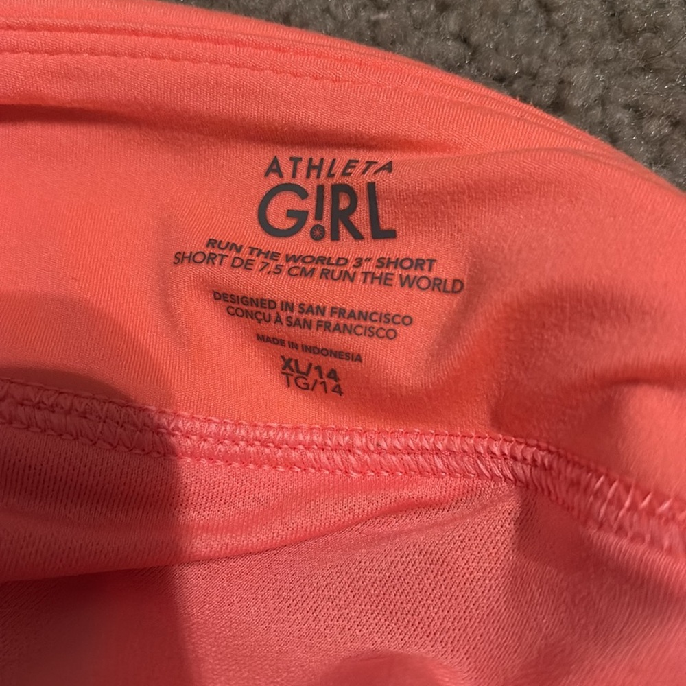 An Athleta Girl tank top and short set - Picture 5 of 5